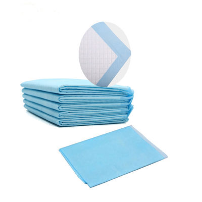 Coussins de lit bleus de catégorie d'hôpital de SAP 700ml pour l'incontinence jetable