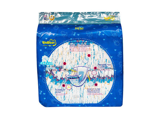 Doux absorbant de couche de l'indicateur 480ml de couches-culottes nouveau-nées humides de bébé non tissé