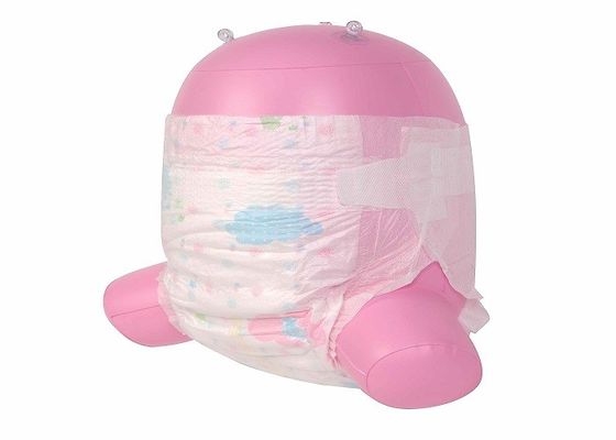 PE bleu adapté aux besoins du client Backsheet respirable de pantalon de couches-culottes de coton de bébé d'ADL