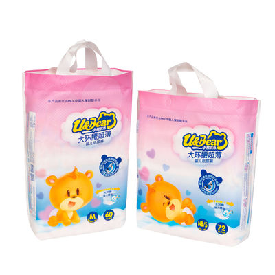 Certificat jetable de GV 950ml de couches nouveau-nées molles respirables de bébé