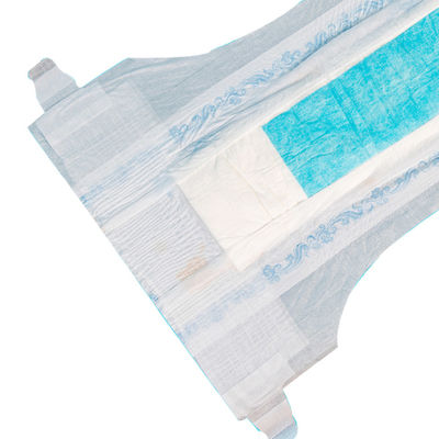 Absorption nouveau-née jetable des couches-culottes 1100ml de bébé de bande de Velcro de pp