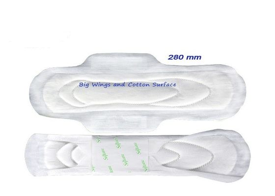 Surface épaisse sanitaire jetable écologique non tissée molle de coton des protections 1mm