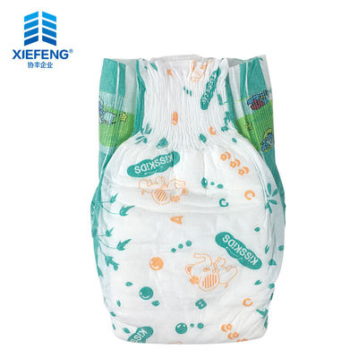 Couches-culottes jetables de bébé de nuit verte d'ADL