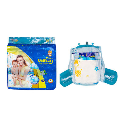 Noyau superbe jetable nouveau-né vert d'absorption des couches-culottes 900ml d'ADL