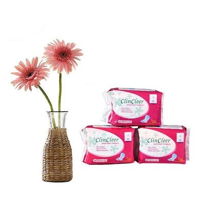 Absorbant 250ml jetable de serviette de Mesh Topsheet Organic Cotton Sanitary