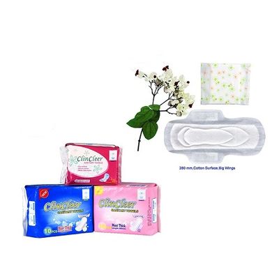 Serviette hygiénique Backsheet respirable imperméable de coton de la puce 155mm d'ADL