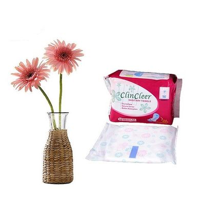 Les serviettes hygiéniques organiques respirables capitonne le noyau absorbant superbe de 270mm