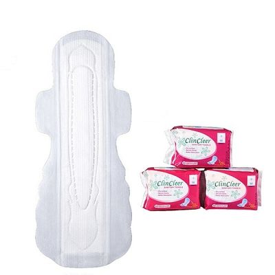 Serviettes hygiéniques de coton d'anion pour l'écoulement lourd