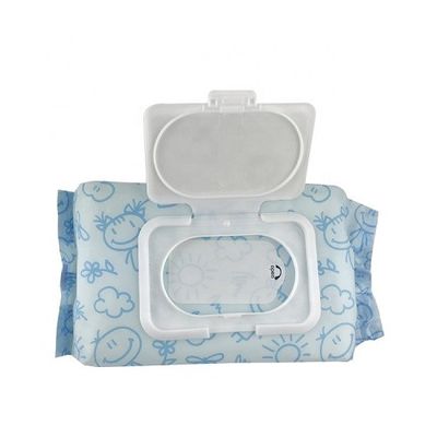 Chiffons humides de bébé blanc d'ODM d'OEM