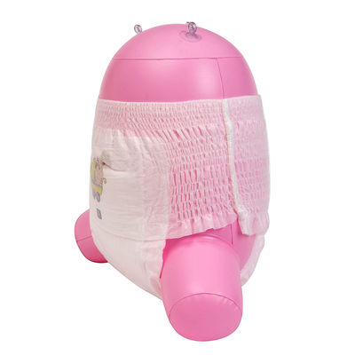 Le coton imprimé tirent vers le haut le bébé que les couches-culottes classent la protection jetable de 4 Antileak