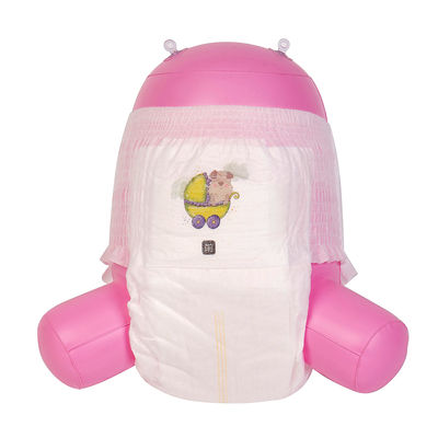 Le coton imprimé tirent vers le haut le bébé que les couches-culottes classent la protection jetable de 4 Antileak