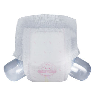Le Japon SAP tirent vers le haut des couches d'indicateur d'humidité de prévention de fuite de la couche-culotte 3d de bébé