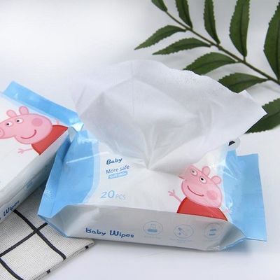 Le bébé en bambou amical de peau essuie 120pcs biodégradable écologique