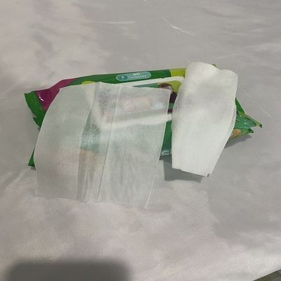 Le tissu collé thermique de bébé de tissu essuie 60gsm la vitamine sans alcool E