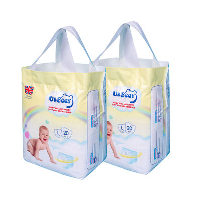 3M Side Tape Baby tirent vers le haut la couche halète les couches-culottes nouveau-nées avec l'indicateur d'humidité