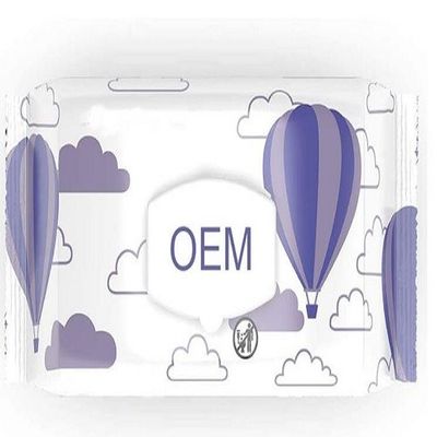 Chiffons humides EDI Pure Water Non Woven de bébé doux d'ingrédients d'ODM