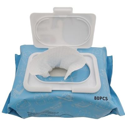 Chiffons humides EDI Pure Water Non Woven de bébé doux d'ingrédients d'ODM
