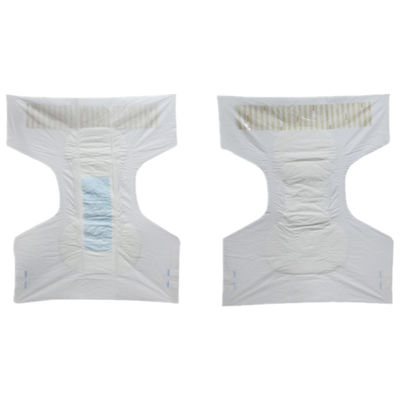Le duvet adulte unisexe de couches-culottes de bandes imperméables de pp réduisent en pulpe Topsheet non tissé