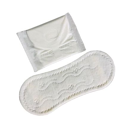 Protections sanitaires non tissées pures des revêtements 190mm de culotte de coton d'anti fuite de GV aucune ailes