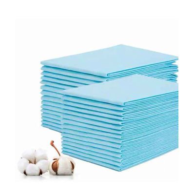 Couche jetable ultra douce de film de PE de SAP de coussins de lit d'hôpital de Topsheet
