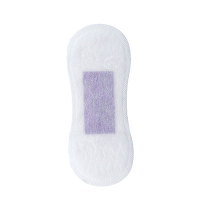 Revêtements organiques sans ailes de culotte de coton d'OEM 155mm pour la fuite d'urine