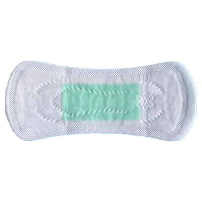 Protections sanitaires molles superbes minces 180mm de coton d'OEM de revêtement jetable de culotte