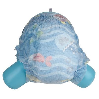 Absorption élevée ultra mince jetable respirable douce de SAP de couches-culottes de bain