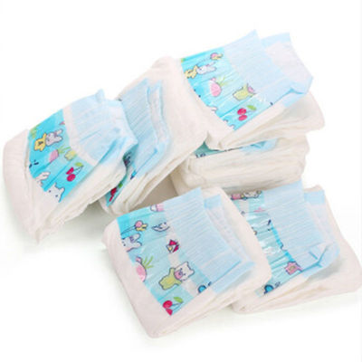 Couches de chien de SAP d'animal familier de Topsheet de coton de couches-culottes de film jetable de PE petites