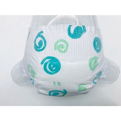 800ml l'absorption 3D a gravé les couches-culottes en refief jetables non-tissées de bébé