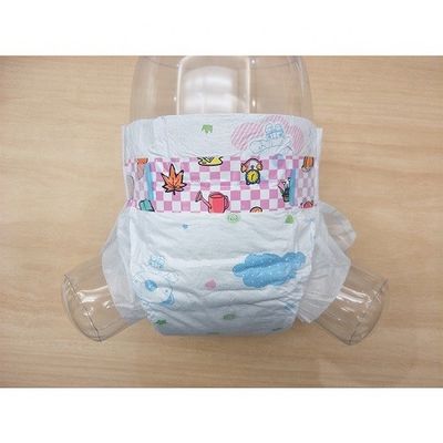 800ml l'absorption 3D a gravé les couches-culottes en refief jetables non-tissées de bébé