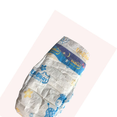 Couche-culotte molle non-tissée jetable de bébé de preuve de fuite de FDA 3D