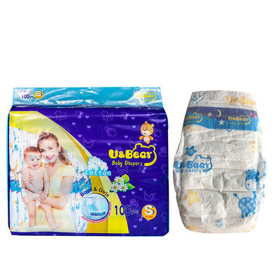 Couche-culotte molle de bébé armure toile du Japon Sandia SAP de pulpe de duvet d'OEM