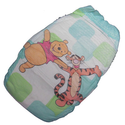Couche-culotte non tissée molle de bébé de prévention ultra mince jetable de la fuite 3D