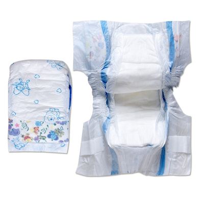 Couches-culottes absorbantes superbes non-tissées vert-bleu de bébé d'ADL