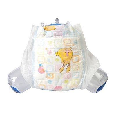 le bébé nouveau-né de prévention de la fuite 3D a attaché du ruban adhésif à des couches-culottes avec Topsheet non-tissé