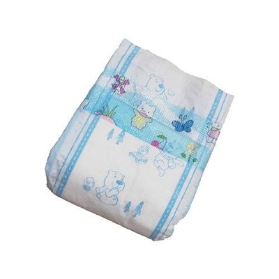couche-culotte respirable molle de bébé de prévention de la fuite 3D avec Topsheet non-tissé hydrophile