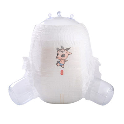 400 - couches jetables de bébé de bande magique de l'absorption 700ml avec l'ADL vert