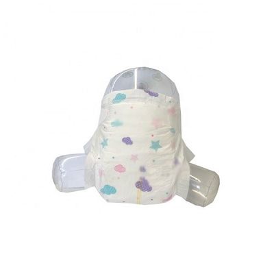 Les tissus non-tissés de Topsheet forment les couches-culottes sèches de bébé de bande de Velcro