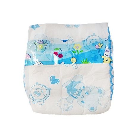 Les tissus non-tissés de Topsheet forment les couches-culottes sèches de bébé de bande de Velcro
