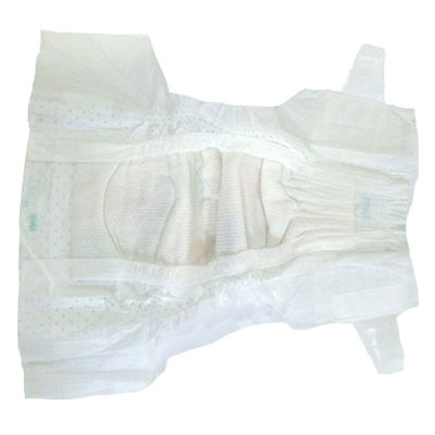 Couches-culottes jetables non tissées de bébé de protection de fuite de Topsheet 3D