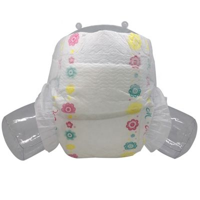 Couches-culottes respirables de tissu de bébé armure toile de coton d'OEM et d'ODM dans des balles