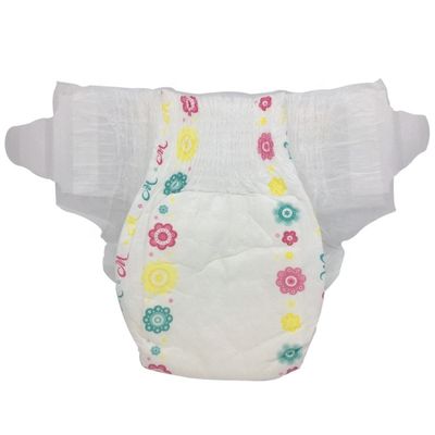 Couches-culottes respirables de tissu de bébé armure toile de coton d'OEM et d'ODM dans des balles