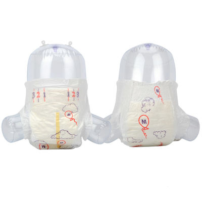 Couche-culotte jetable extérieure cotonneuse 25g 27g de bébé de doux de soin de bébé