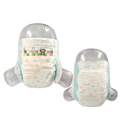 Couche-culotte jetable extérieure cotonneuse 25g 27g de bébé de doux de soin de bébé