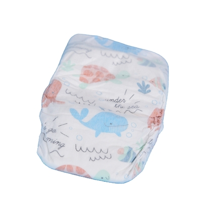 Les couches-culottes molles non tissées de bébé de pulpe de duvet de Topsheet halète la protection de la fuite 3D