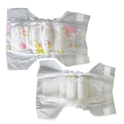 Tissu 3d mou imprimé non tissé de couches-culottes d'utilisation de bébé de bébés