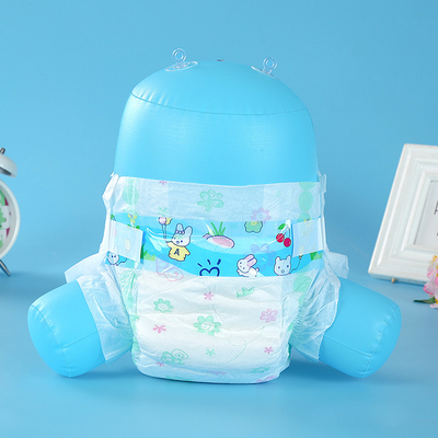Protection jetable non tissée imprimée de fuite des couches-culottes 3D de bébé de pulpe de duvet de Topsheet