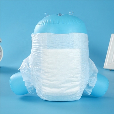 Protection jetable non tissée imprimée de fuite des couches-culottes 3D de bébé de pulpe de duvet de Topsheet