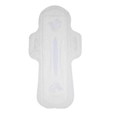 Madame féminine à ailes Sanitary Napkin d'utilisation de jour de la protection 245mm de coton