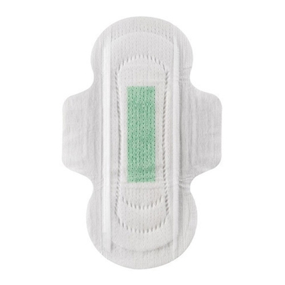Serviette hygiénique ultra mince sèche superbe 240mm -350mm de coton de feuille de dessus de coton